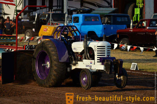 Traktorer på steroider eller løb i Texas
