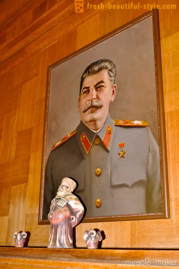 Rundvisning på dacha Stalins