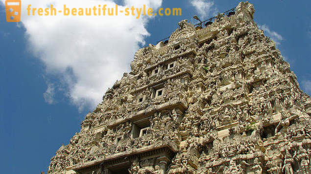 De berømte hinduistiske templer