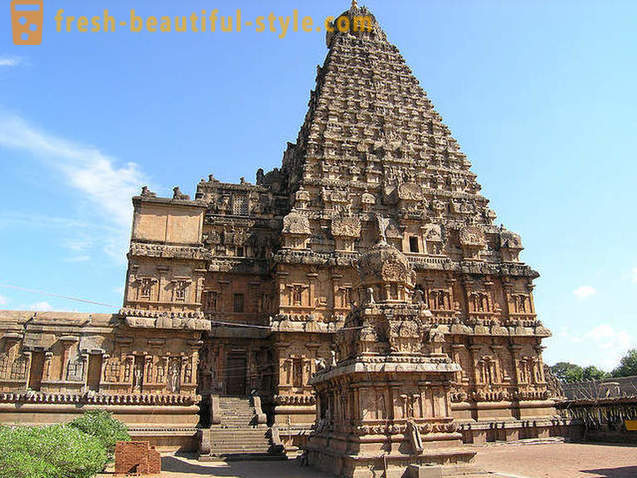 De berømte hinduistiske templer