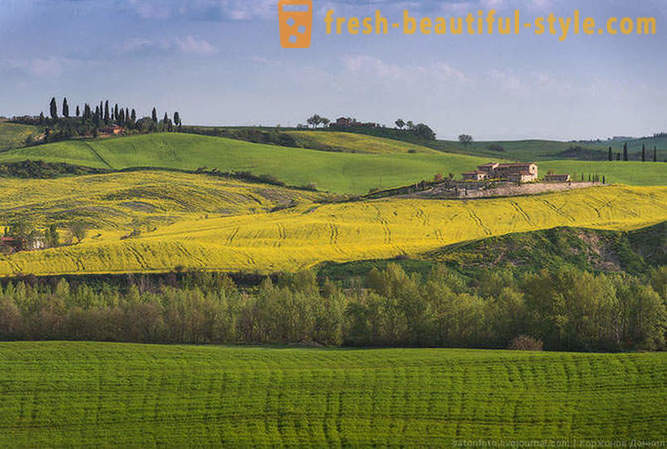 Under himlen i Toscana foråret