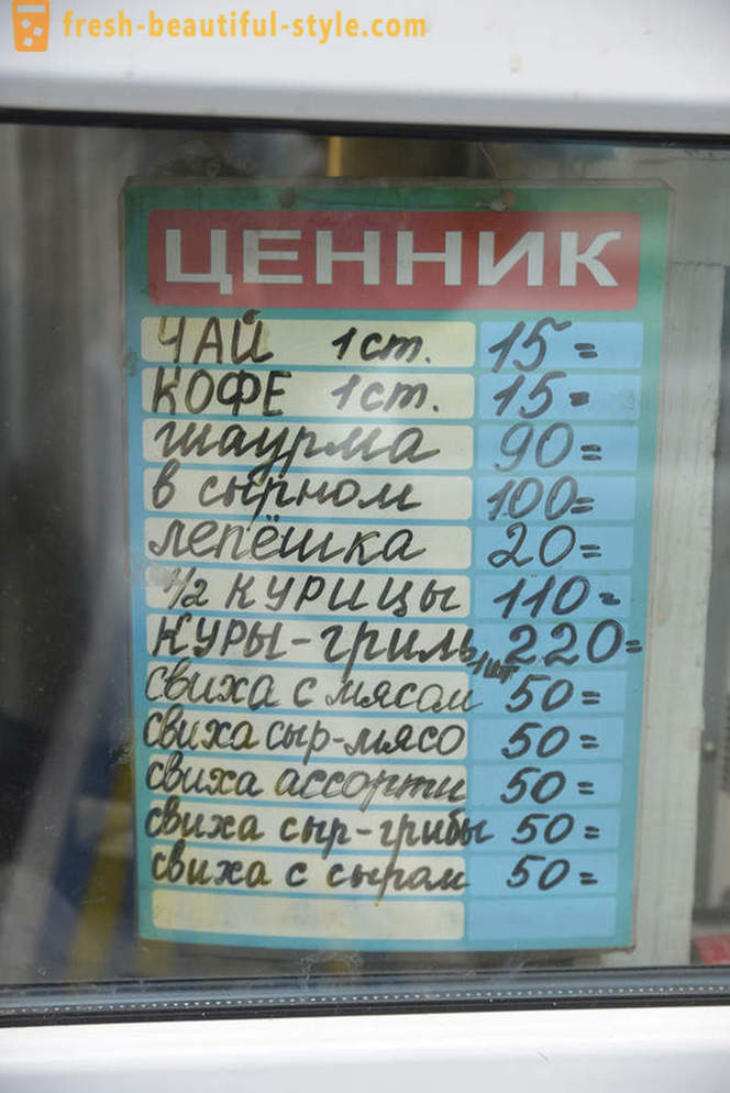 Oversigt over Moskvas fastfood