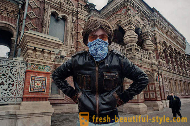En dag hipster Moskva