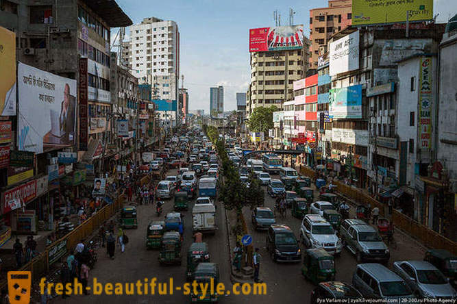 Dhaka - hovedstaden i Bangladesh fantastisk