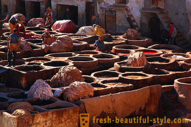 Fez - den ældste af de kejserlige byer i Marokko