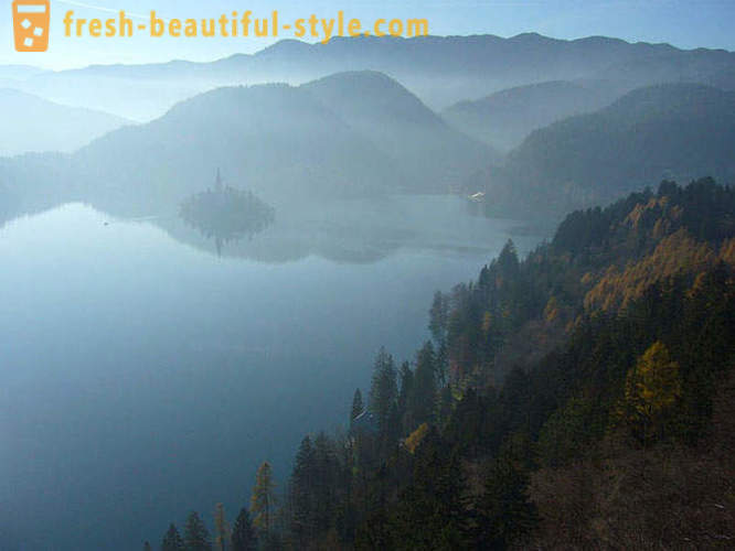 Bled-søen, dækket med legender