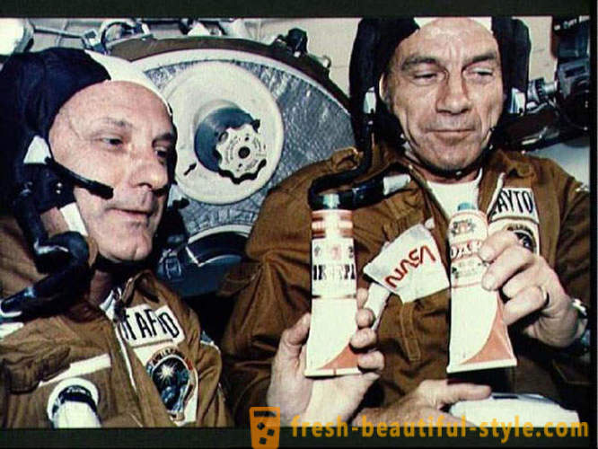 Mad i rør for sovjetiske kosmonauter