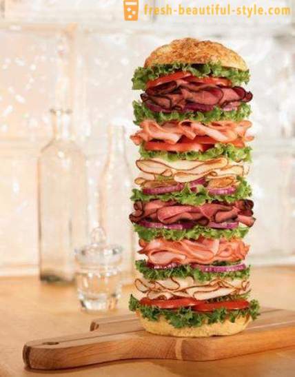 10 mest berømte sandwich