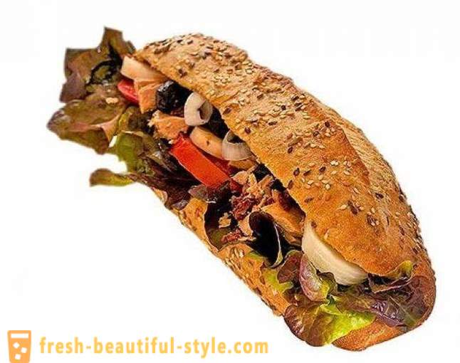 10 mest berømte sandwich