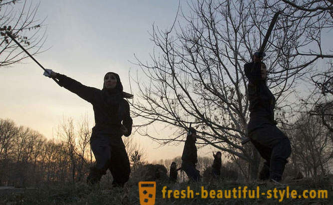 Iranske kvindelige ninjaer