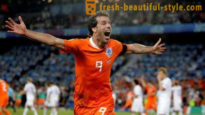 Fodboldspiller Ruud Van Nistelrooy: fotos, biografi, bedste mål