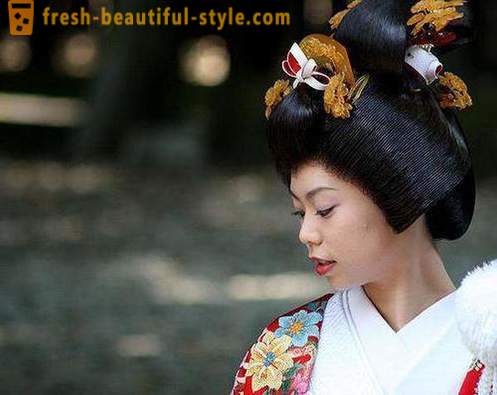Japanske frisurer for piger. Traditionel japansk frisure