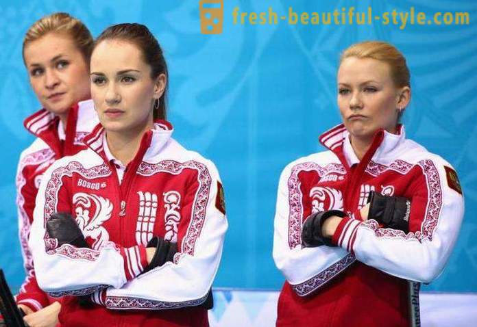 Anna Sidorova - verdensstjerne Curling