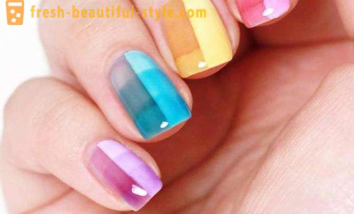Hvad er farvet glas gel neglelak?