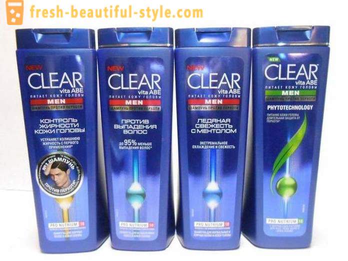 Shampoo Clear Vita Abe: sammensætning, typer og kundeanmeldelser