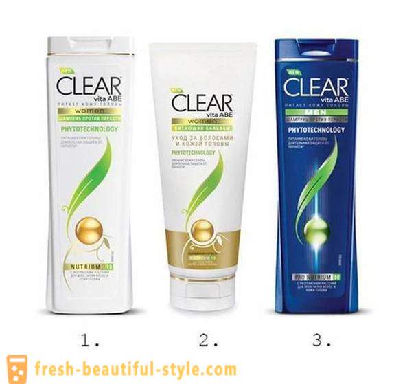 Shampoo Clear Vita Abe: sammensætning, typer og kundeanmeldelser