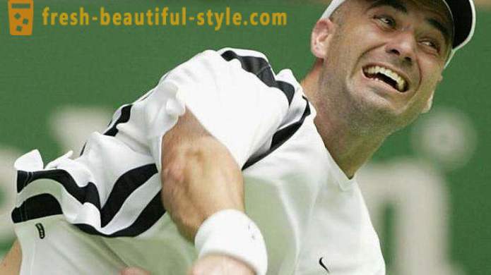Tennisspiller Andre Agassi: biografi, personlige liv, aktive fodboldliv