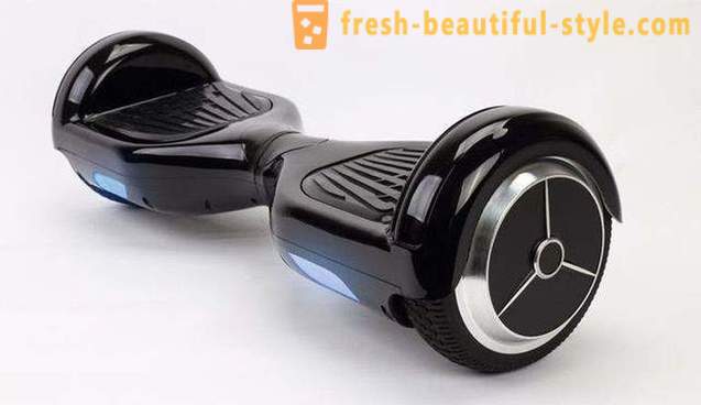 Giroskuter - elektrisk tohjulet skateboard. Forskelle fra de fire-hjulet skateboard