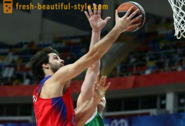 Milos Teodosich - Serbisk basketball stjerne