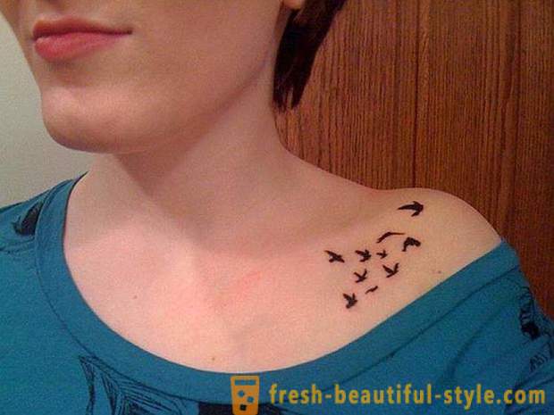 Små tatoveringer til piger: en bred vifte af muligheder og funktioner wearable billeder