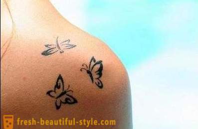 Små tatoveringer til piger: en bred vifte af muligheder og funktioner wearable billeder