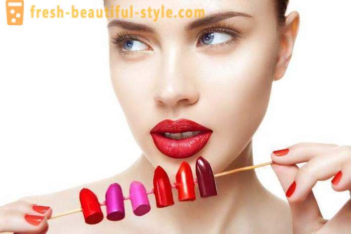 Hvordan til at vælge en læbestift farve: trin for trin guide