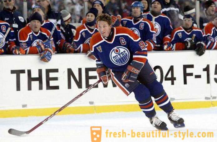 Hockey-spiller Wayne Gretzky: biografi, personlige liv, aktive fodboldliv