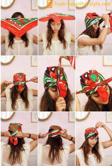 Flere måder hvordan man binder en turban