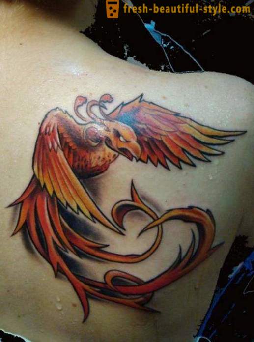 Phoenix - en tatovering, hvis betydning ikke kan forstås fuldt ud