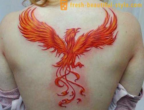 Phoenix - en tatovering, hvis betydning ikke kan forstås fuldt ud