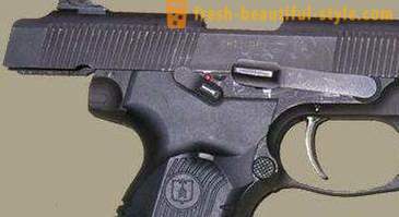 Traumatisk pistol TT. Beskrivelse af de vigtigste karakteristika ved