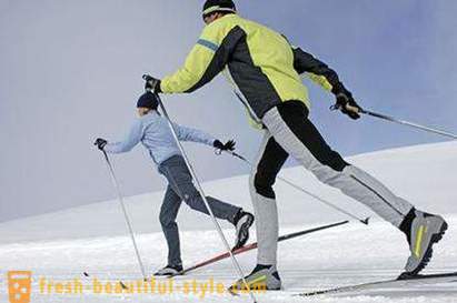 Teknik skøjteløb på ski. Fejl i teknikken med skøjteløb