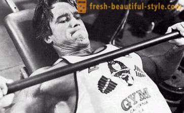 Metoder til muskelmasse: tryk Arnold