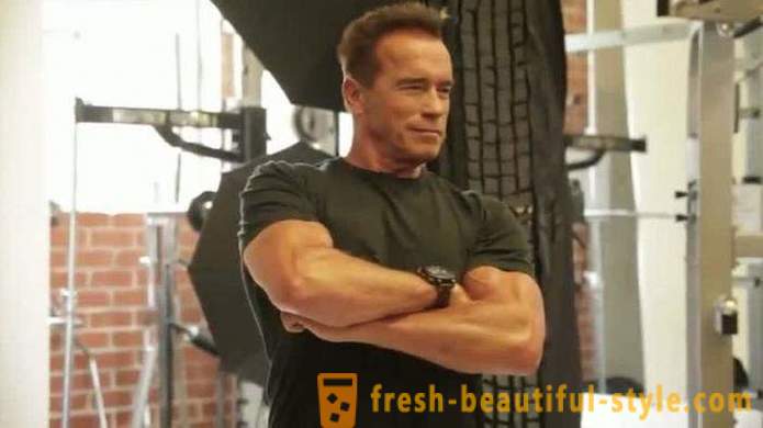 Metoder til muskelmasse: tryk Arnold