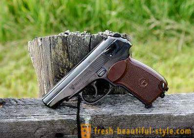 Makarov pistol pneumatiske: Specifikationer
