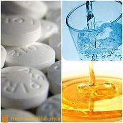 Ansigtsmaske med aspirin og honning (anmeldelser)