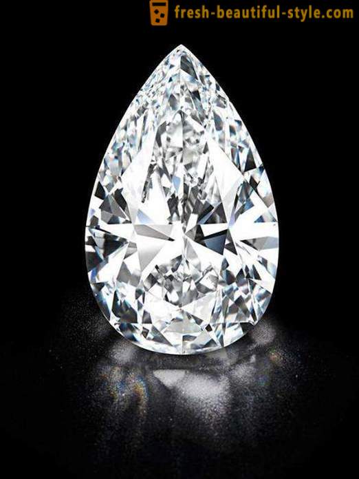 Renheden af ​​en diamant, farve diamant. Omfanget af diamant renhed
