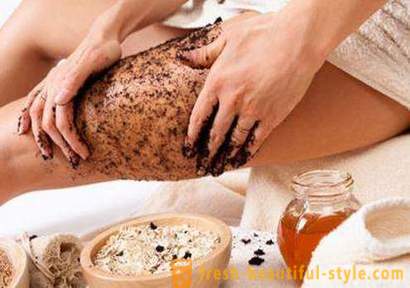 Kaffe krat cellulite. Kaffe Scrub