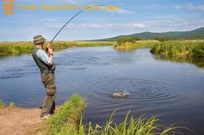 Jeg kan lide at fiske? Fiskeri på søen, floden og havet. Hvordan til at fiske med spinding?