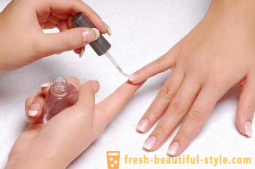 Europæisk manicure. Manicure hjemme: foto
