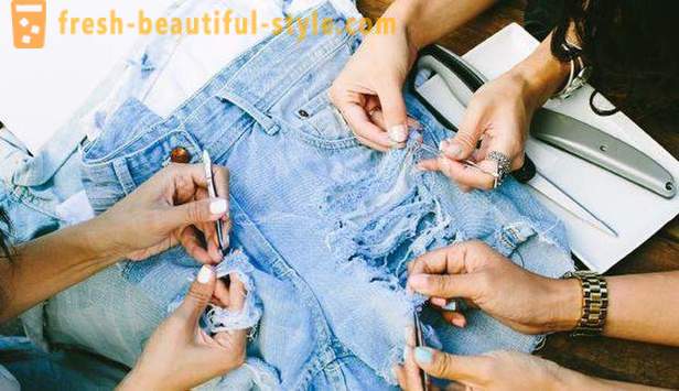 Fashion Tips: Hvordan man laver huller og hudafskrabninger på sine jeans?
