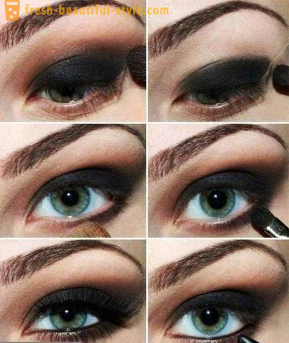 Hvordan til at male øjne smukt og korrekt