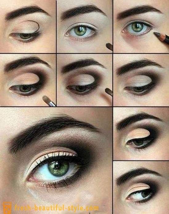 Hvordan til at male øjne smukt og korrekt