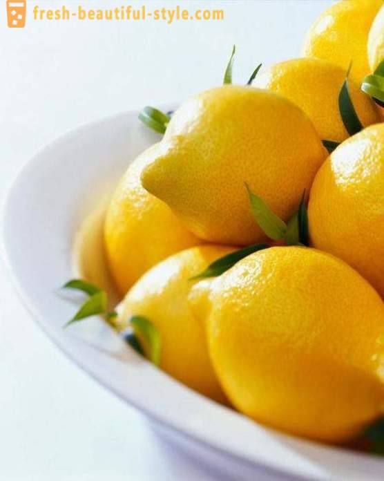 Lemon Kost: tabe og drikke