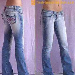 Hvordan til at vælge jeans med høj talje?
